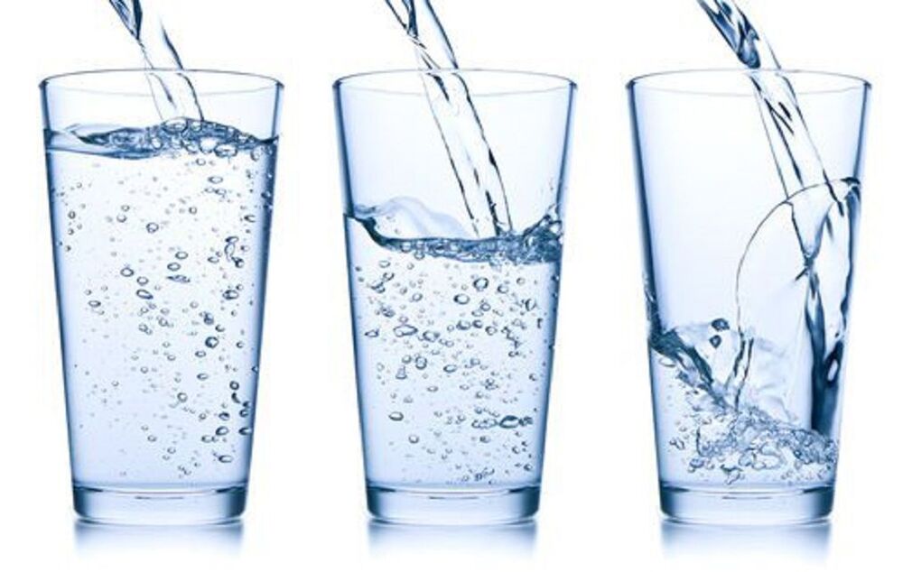 schoon water voor een lui dieet
