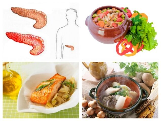 Dieetvoeding voor pancreatitis van de pancreas