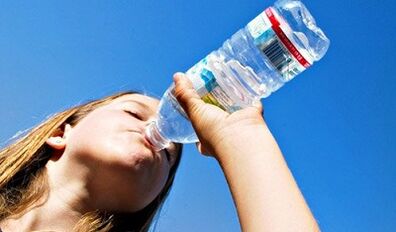 een maand lang een dieet drinken om af te vallen