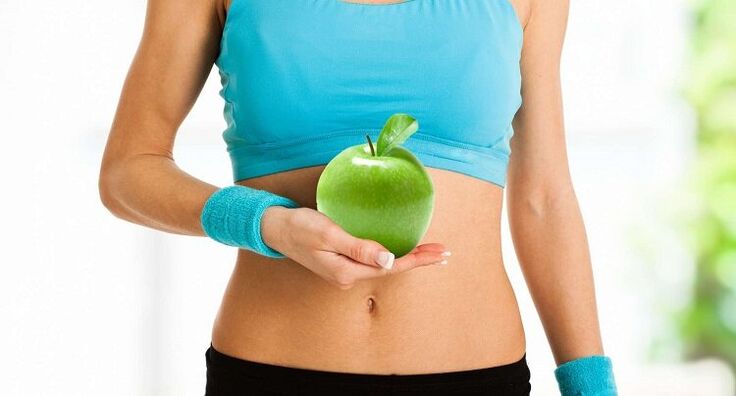 appel voor snel gewichtsverlies